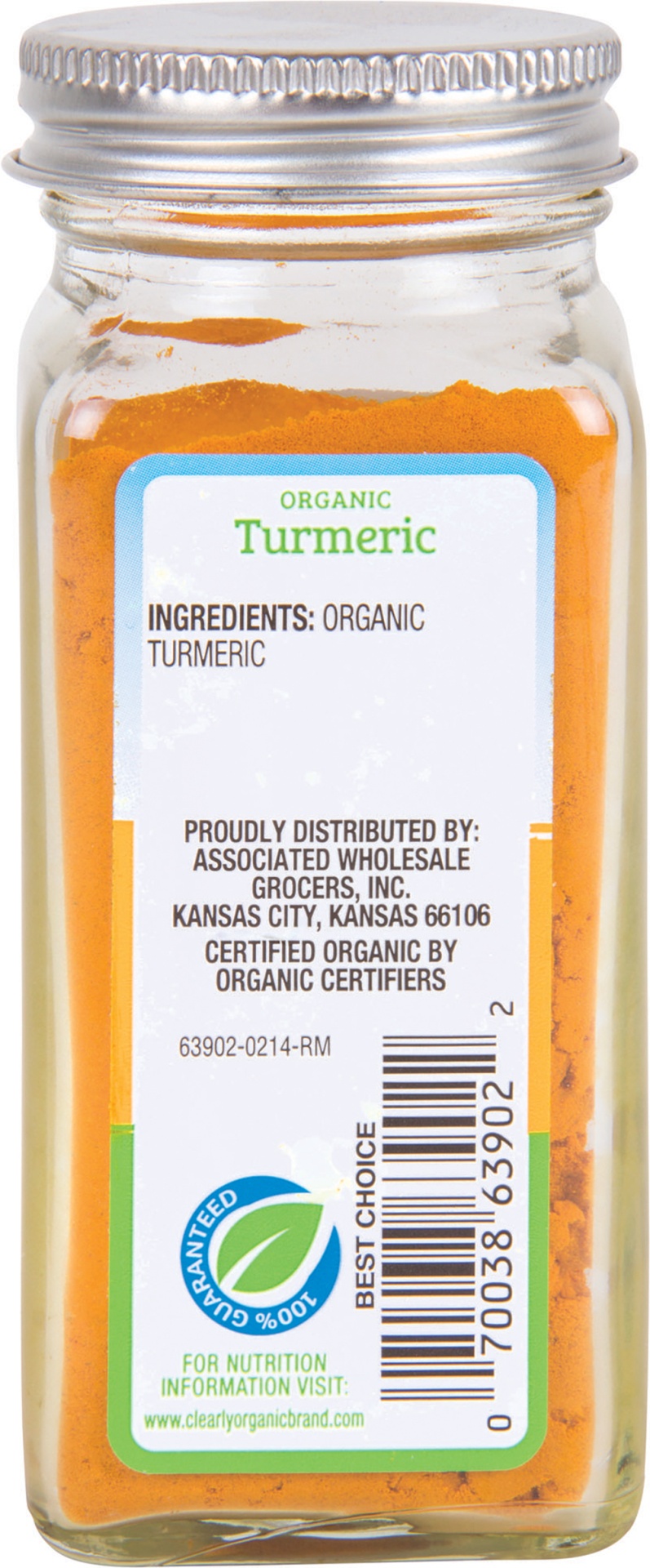 slide 1 of 1, Clearly Organic Turmeric, 1.8 oz