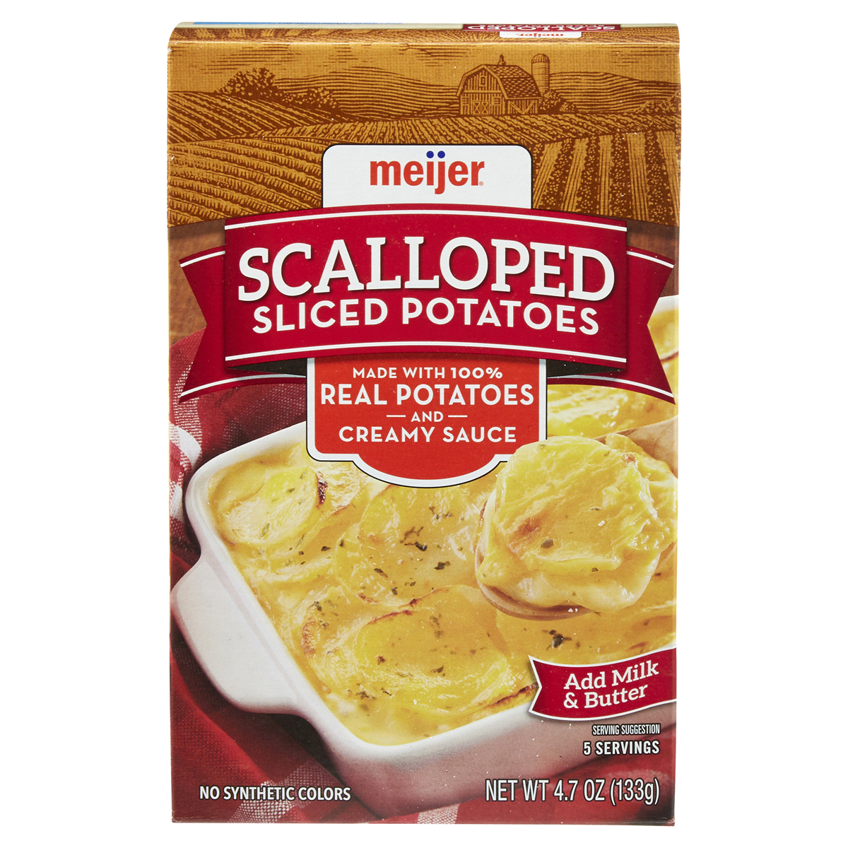 slide 1 of 29, Meijer Scalloped Sliced Potatoes, 4.7 oz