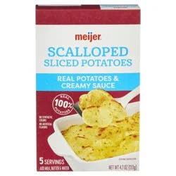 Meijer Scalloped Sliced Potatoes