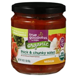 True Goodness Organic Thick & Chunky Salsa Medium