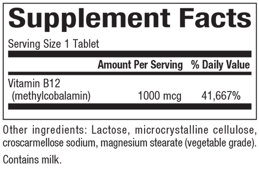 slide 2 of 2, Natural Factors B12 Methylcobalamin, 63 g