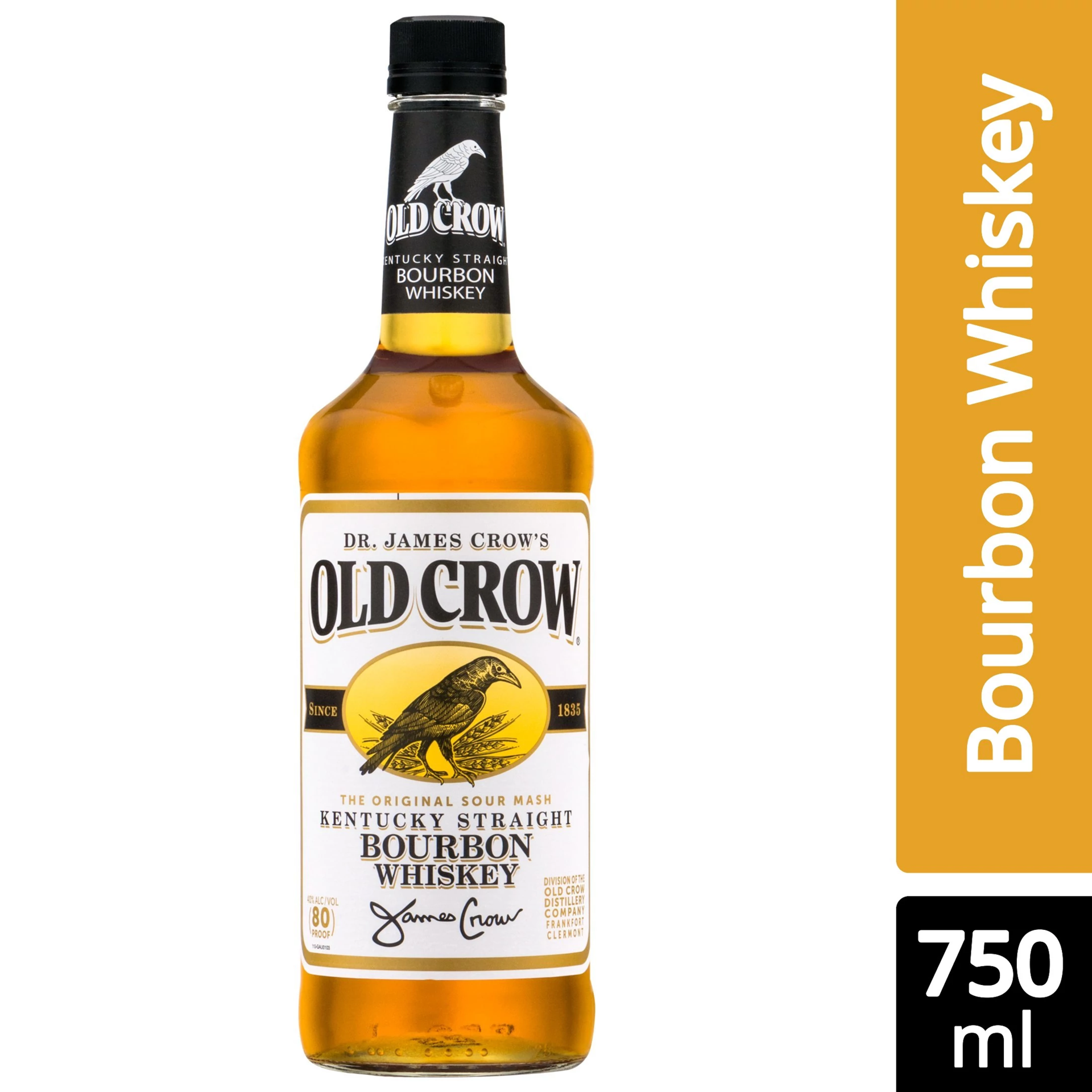 slide 1 of 4, Old Crow Bourbon Whiskey, 750 ml