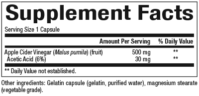 slide 2 of 2, Natural Factors Fermented Apple Cider Vinegar, 140 g