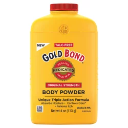 Gold Bond Medicated Original Strength No Talc Body Powder