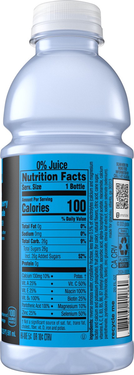 slide 8 of 12, vitaminwater Glaceau VWTR Elevate-KO Bottle, 20 fl oz, 20 fl oz