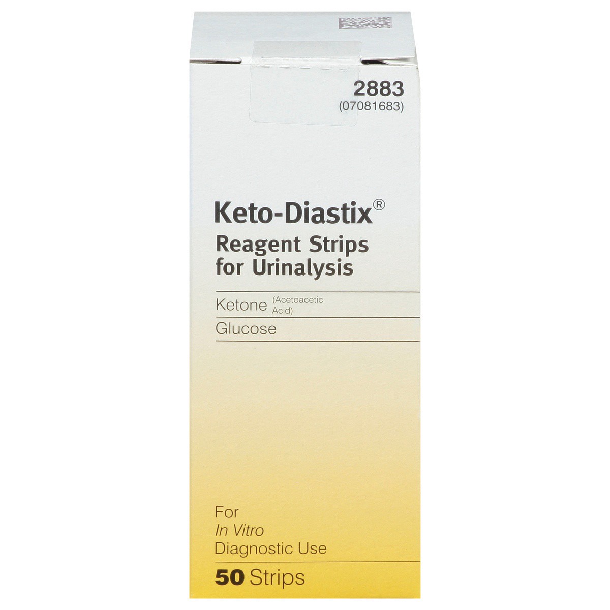 slide 1 of 1, Keto-Diastix Reagent Strips, 50 ct