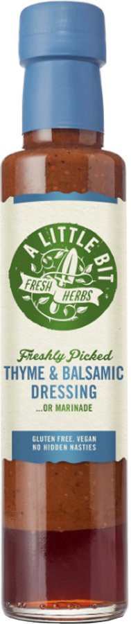 slide 1 of 1, A Little Bit Thyme & Balsamic Dressing, 250 ml