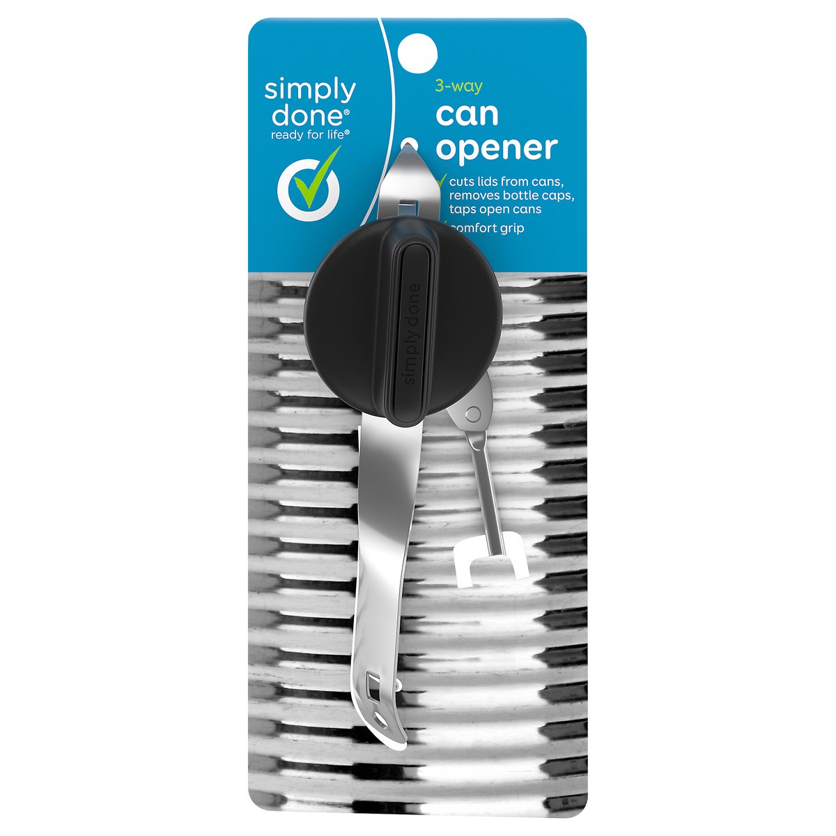 slide 4 of 4, Simply Done 3-Way Can Opener, 1 ct
