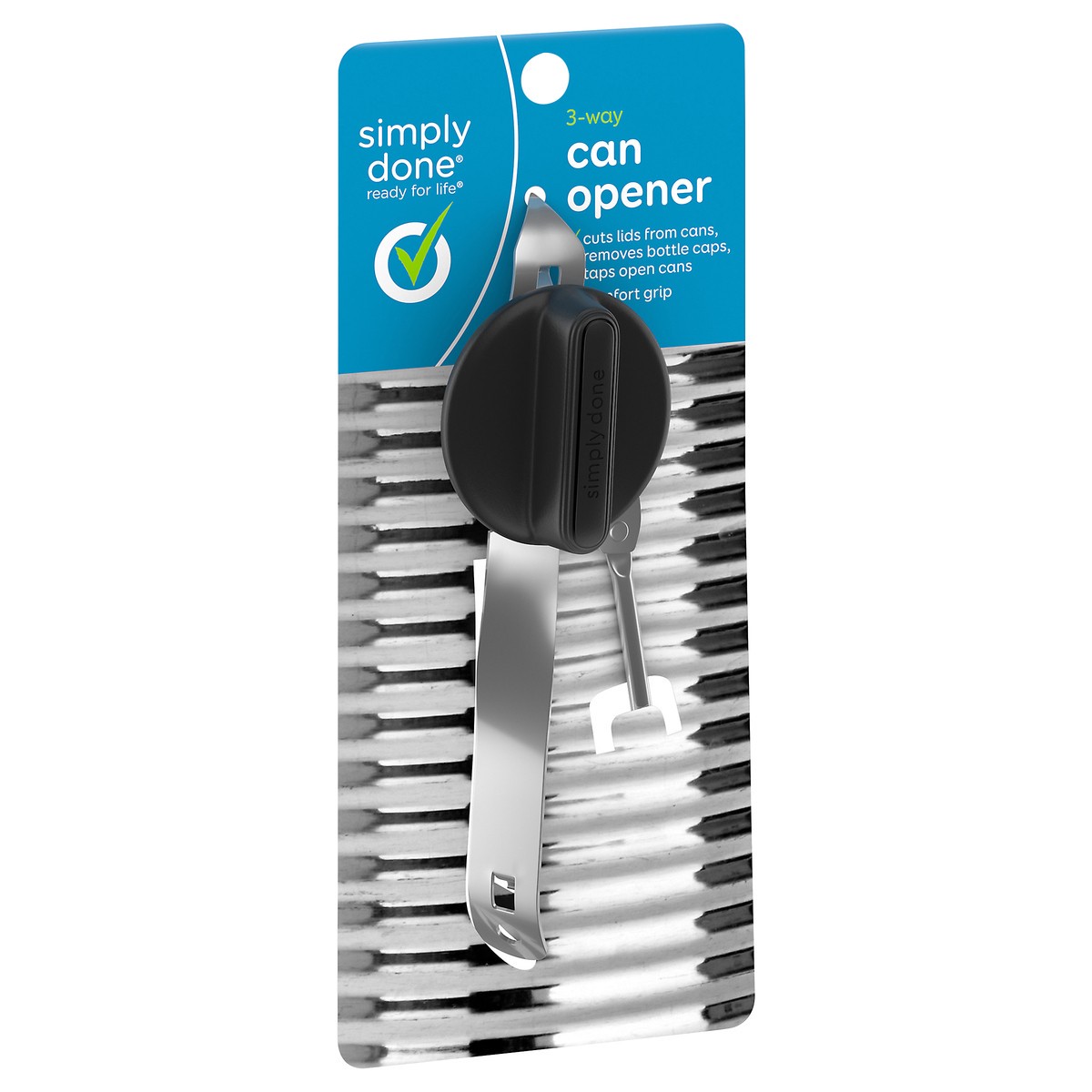slide 3 of 4, Simply Done 3-Way Can Opener, 1 ct