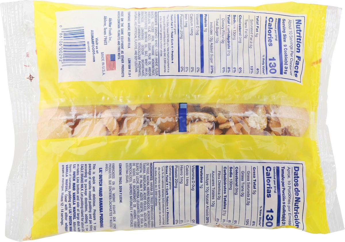 slide 7 of 9, Fehr Foods Cookie Bag Water Vanilla, 11 oz