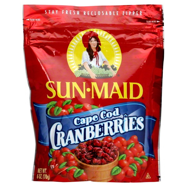 slide 1 of 1, Sun-Maid Cape Cod Cranberries, 5 oz