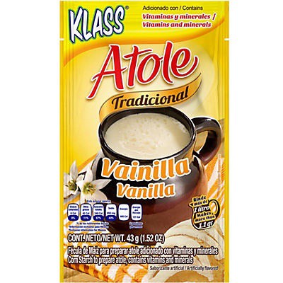 slide 1 of 1, Klass Atole Vanilla Drink Mix, 1.58 oz