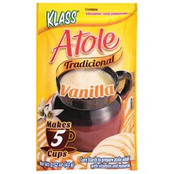 Klass Atole Tradicional Vanilla Drink Mix 1.52 oz