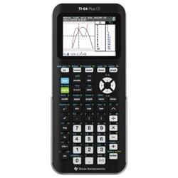 Texas Instruments Ti-84 Plus CE Color Graphing Calculator, Black