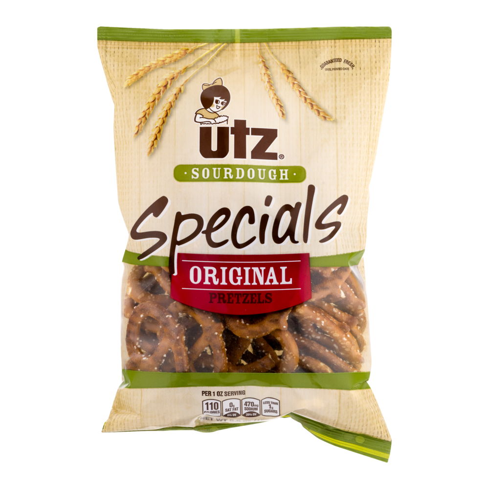 slide 1 of 1, Utz Original Sourdough Specials Pretzels, 5.5 oz