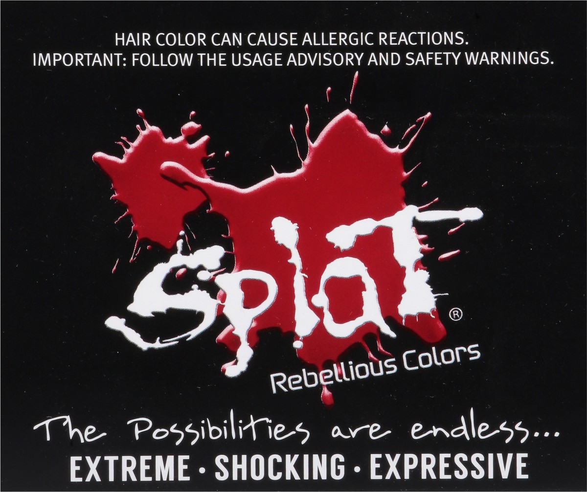 slide 9 of 9, Splat Midnight Hair Color, Scarlet, 1 ea