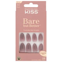 KISS Bare But Better Trunude Nail Shades Medium Sculpted Nails - Chemistry
