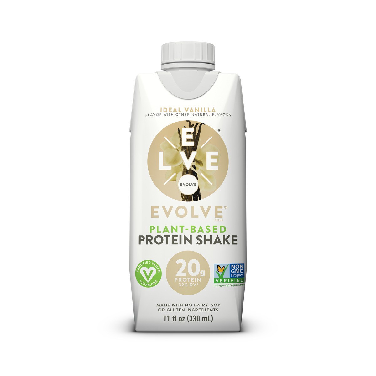 slide 2 of 2, Evolve Protein Shake, 11 oz