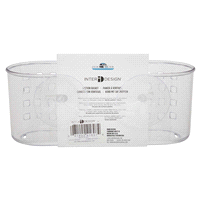 slide 3 of 5, InterDesign Suction Shower Basket, 1 ct