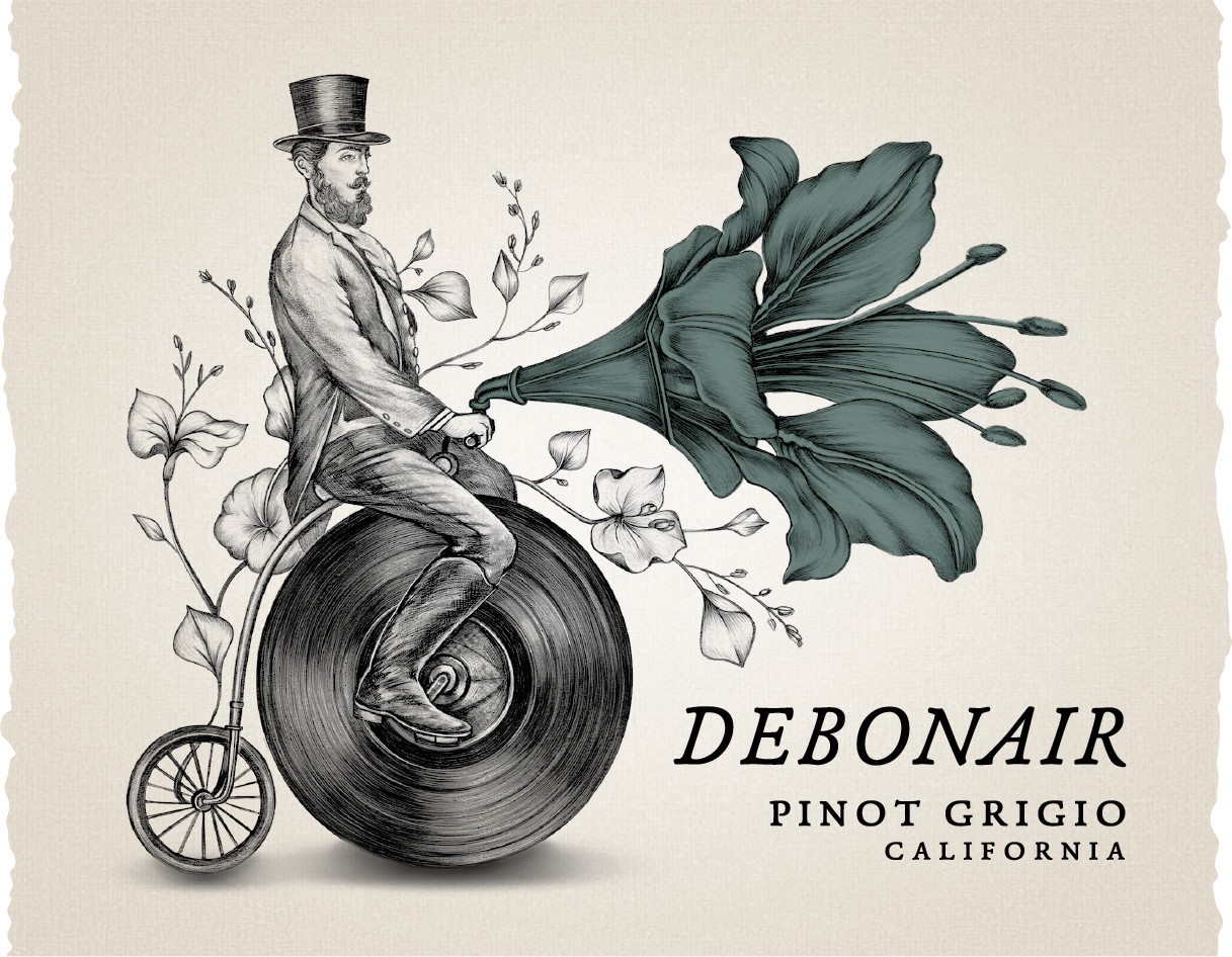 slide 2 of 4, Debonair California Pinot Pinot Grigio 750 ml Bottle, 750 ml