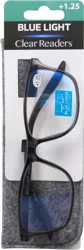 Sav Eyewear Clear Readers Blue Light +1.25 Eyeglasses, 1 ea Card
