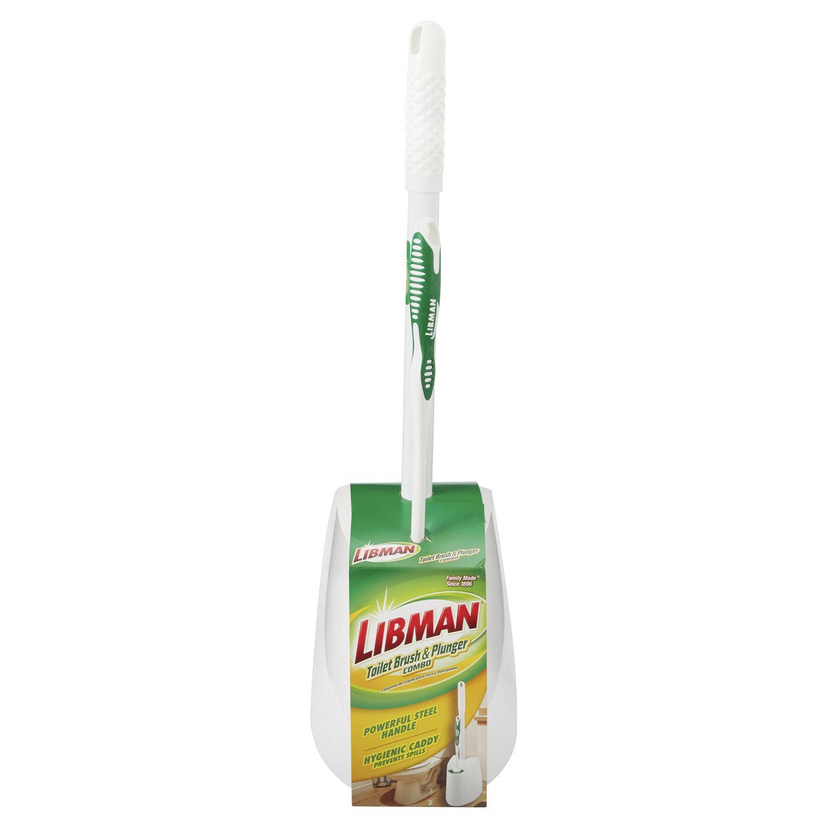 slide 1 of 13, Libman Toilet Brush & plunger Combo 1 ea, 1 ct