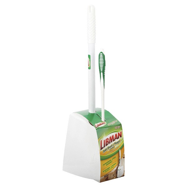 slide 8 of 13, Libman Toilet Brush & plunger Combo 1 ea, 1 ct