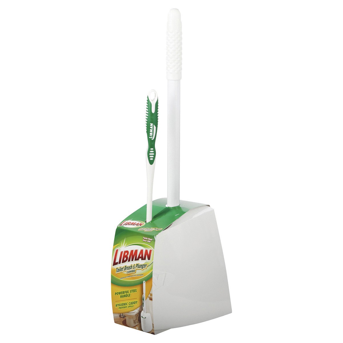 slide 11 of 13, Libman Toilet Brush & plunger Combo 1 ea, 1 ct