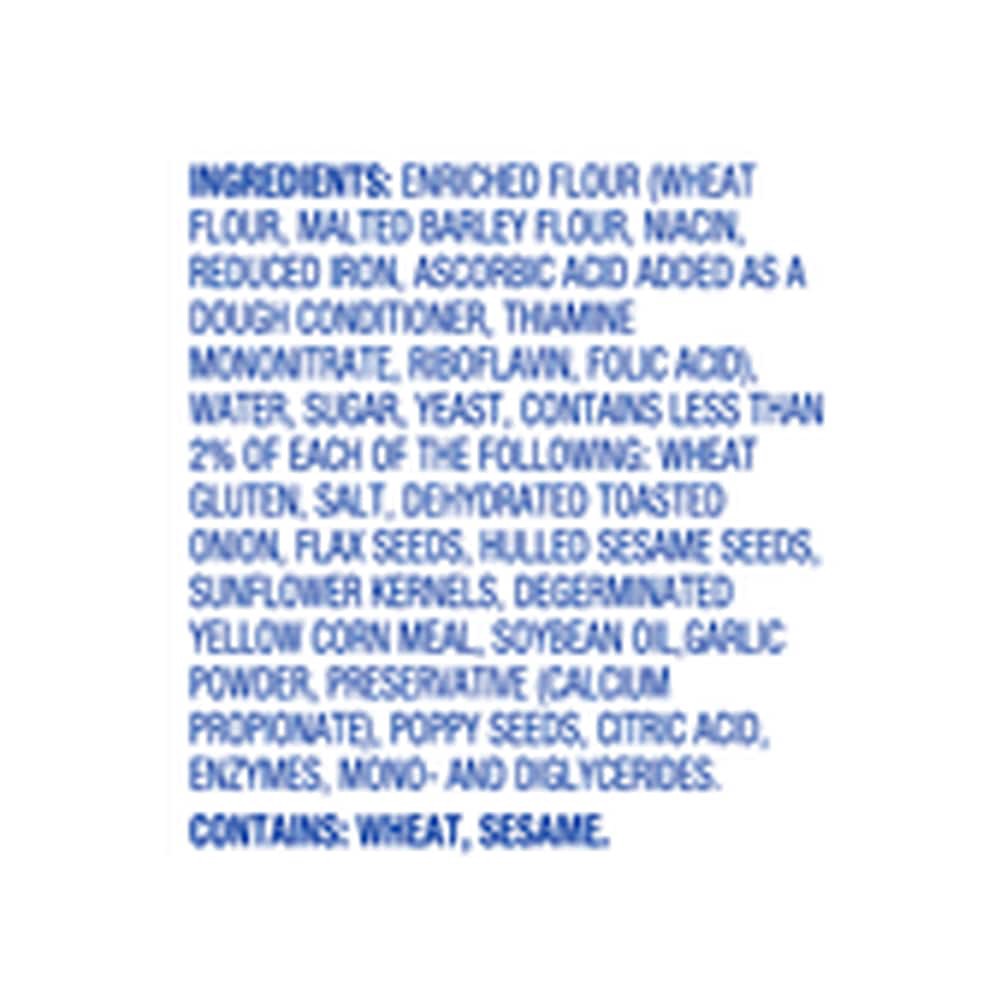 slide 2 of 4, Kroger® Everything Bagels, 18 oz