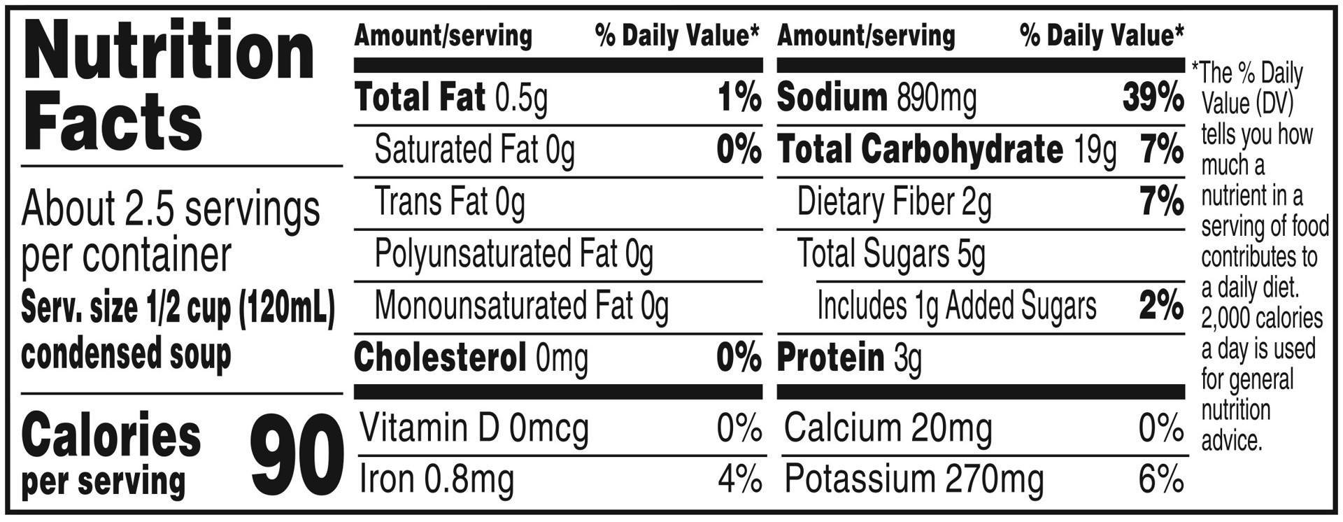 slide 4 of 5, Campbell's Condensed Vegetable Soup With Beef Stock, 10.5 oz Can, 10.5 oz