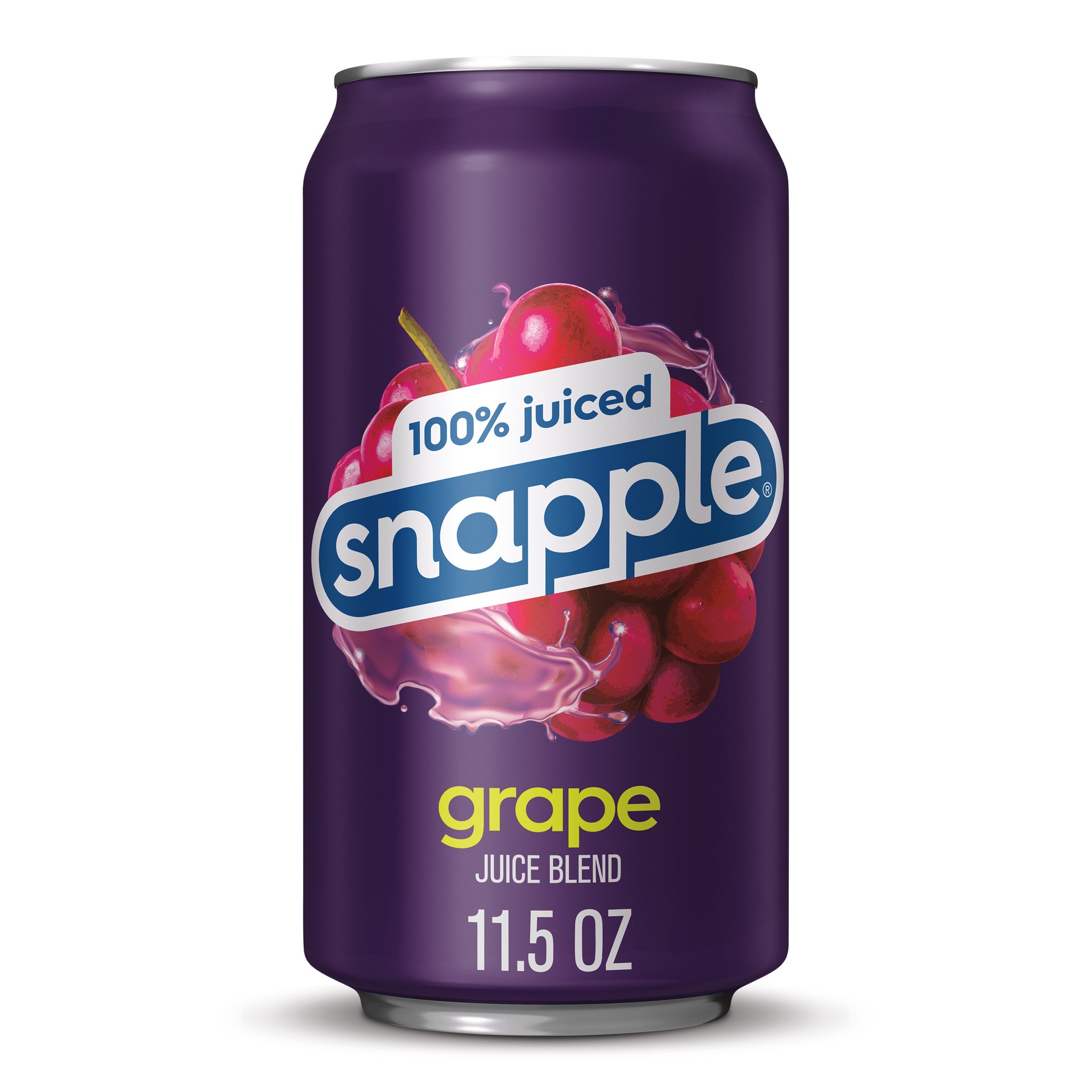 slide 1 of 3, Snapple 100% Juiced Grape- 11.50 fl oz, 11.50 fl oz