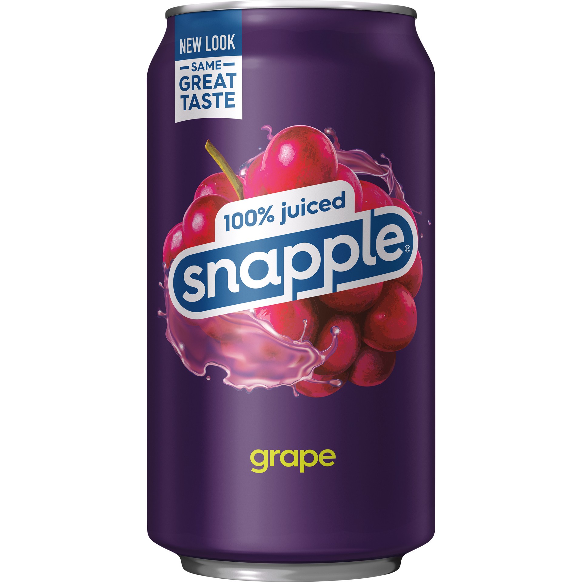 slide 3 of 3, Snapple 100% Juiced Grape- 11.50 fl oz, 11.50 fl oz