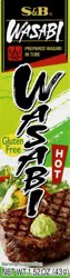S&B Gluten Free Wasabi 1.52 oz