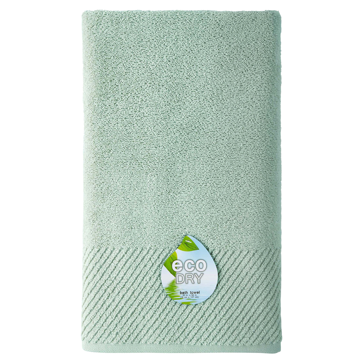 slide 1 of 5, Eco Dry Bath Towel, Seafoam, 30 x 54