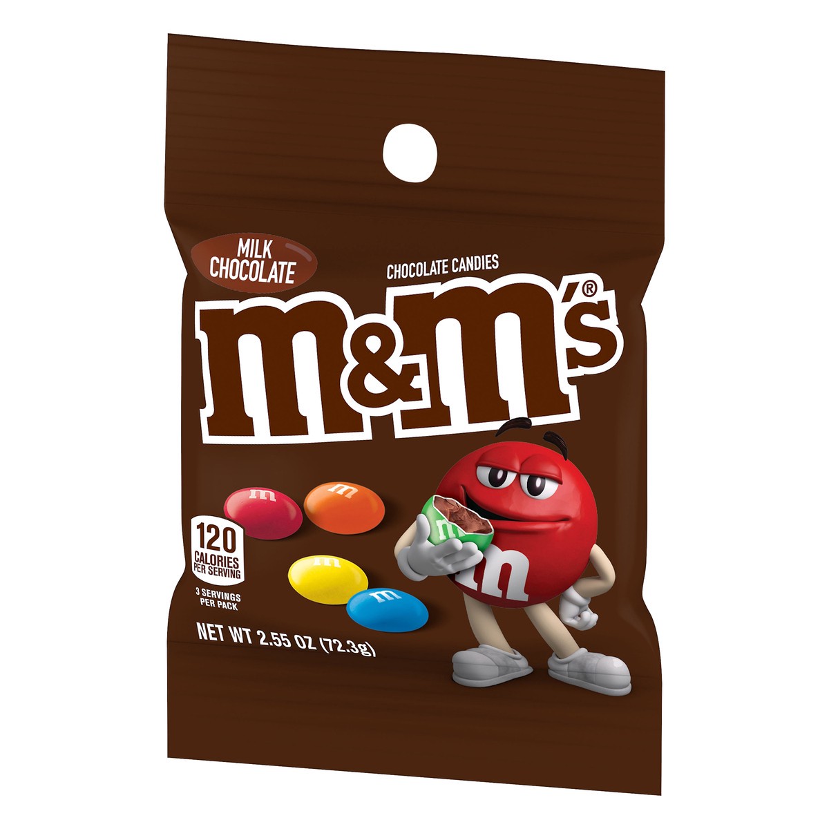 slide 7 of 7, M&M's Milk Chocolate Chocolate Candies 2.55 oz, 2.55 oz