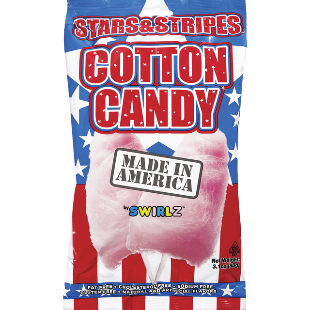 slide 1 of 1, Taste of Nature Stars And Stripes Cotton Candy, 3.1 oz