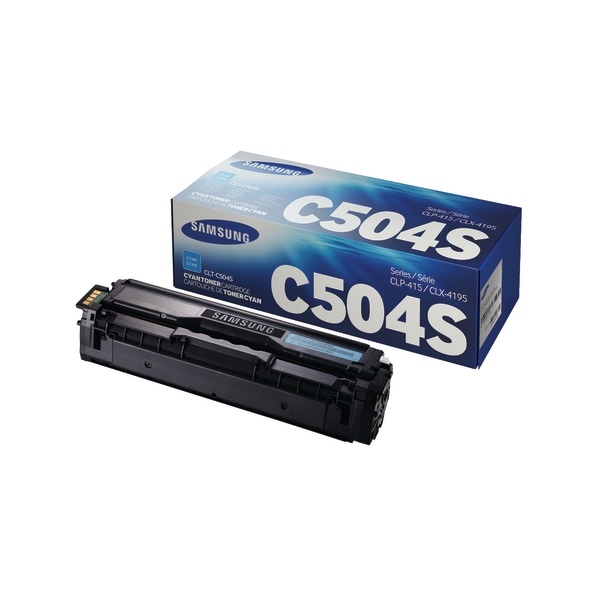 slide 1 of 2, Samsung C504 (Clt-C504S) Cyan Toner Cartridge, 1 ct