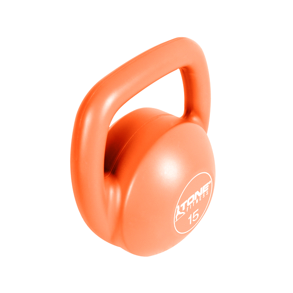 slide 2 of 13, Tone Fitness Vinyl Coated Cement Filled Kettlebell Weight, 1 ct