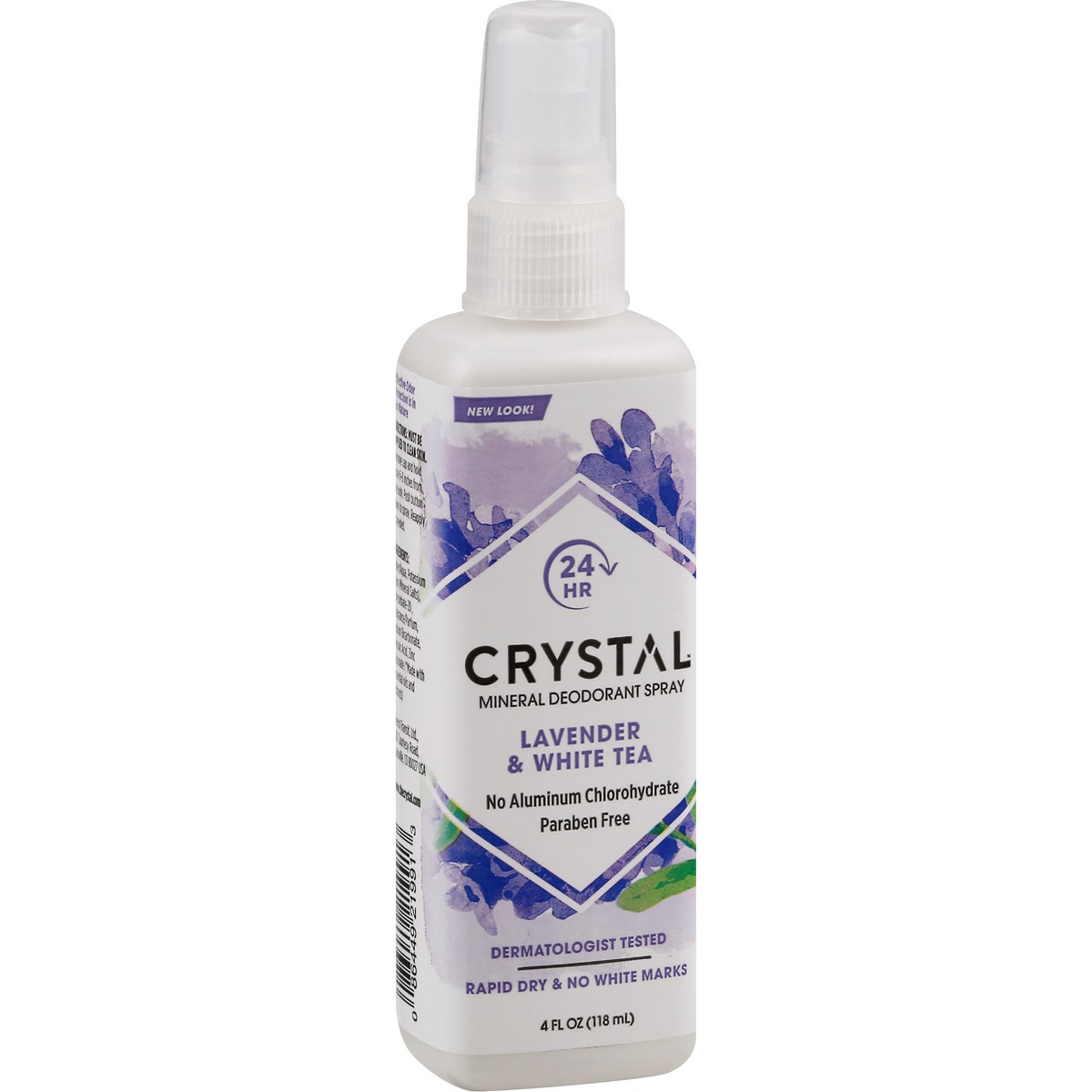 slide 3 of 12, Crystal Body Deodorant Essence Lavendar & White Tea Mineral Deodorant Spray, 4 oz