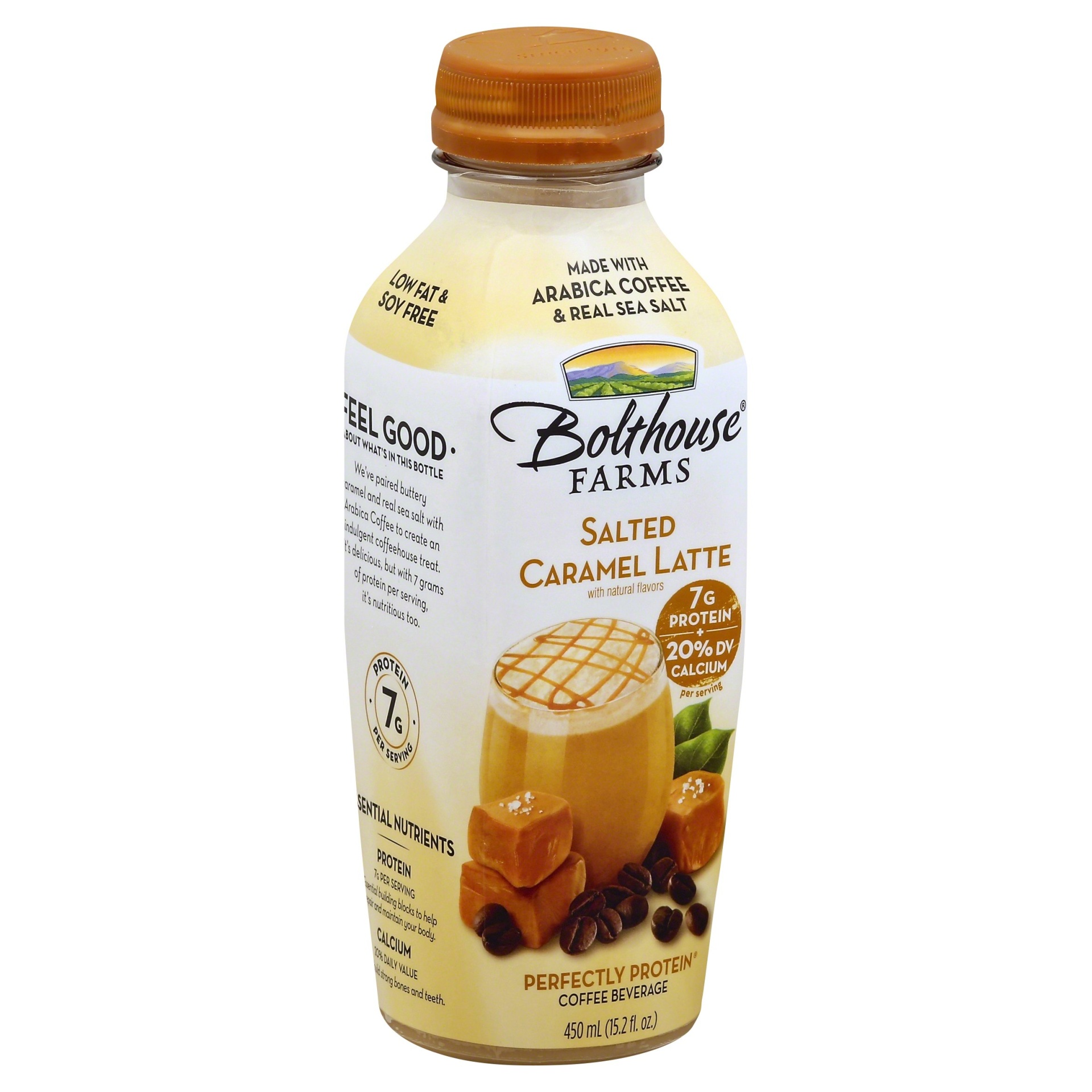 slide 1 of 2, Bolthouse Farms Perfectly Protein Salted Caramel Latte, 15.2 fl oz