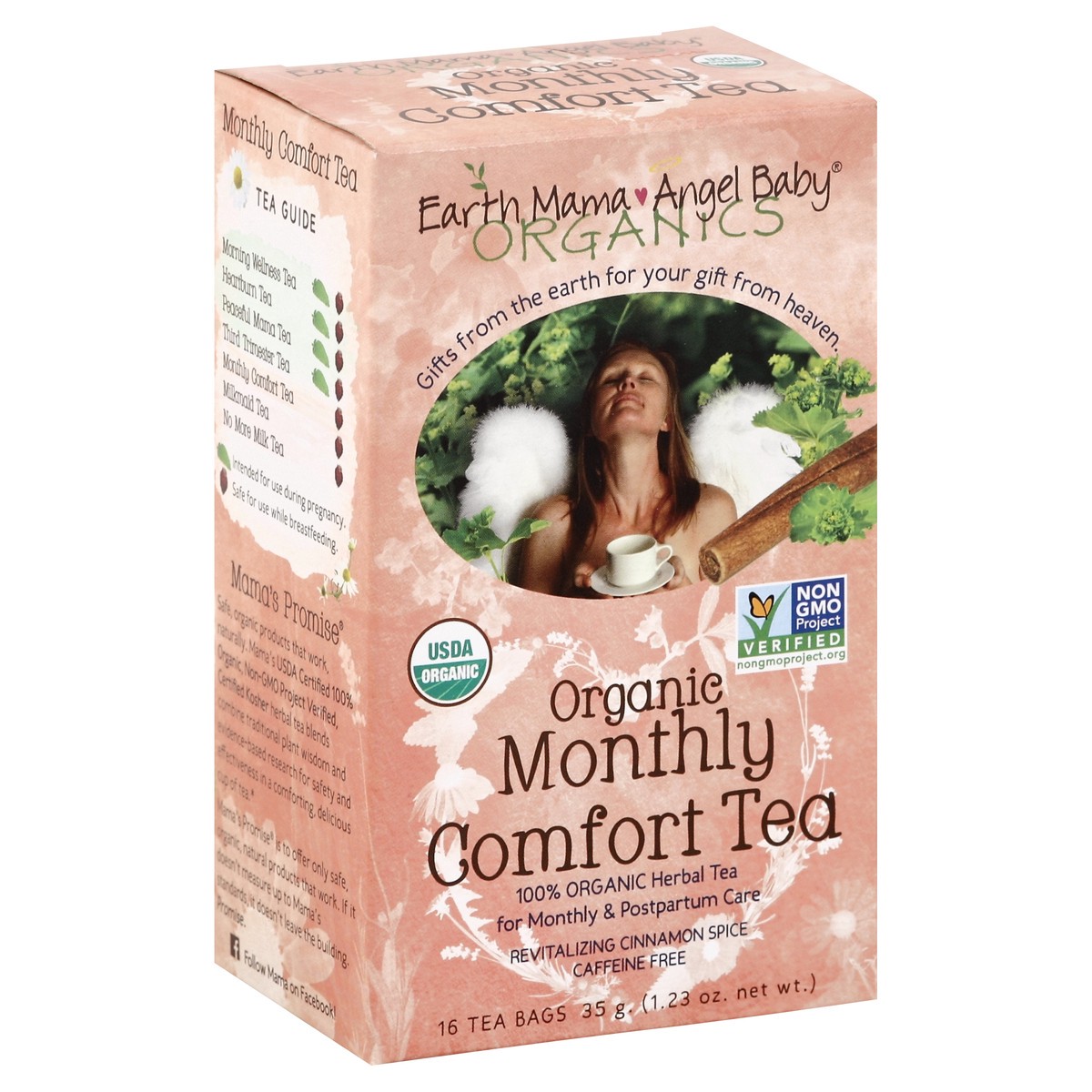 slide 4 of 5, Earth Mama Angel Baby Herbal Tea 16 ea, 1.23 oz