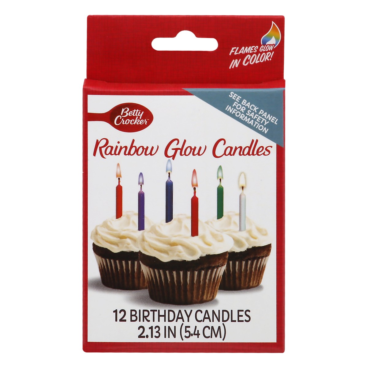 slide 1 of 9, Cake Mate Rainbow Glow Candles, 12 ct