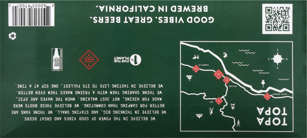 slide 3 of 5, Topa Topa Brewing Co. India Pale Ale Chief Peak Beer 12 -12 fl oz Cans, 12 ct