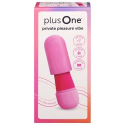 plusOne Private Pleasure Vibe 1 ea
