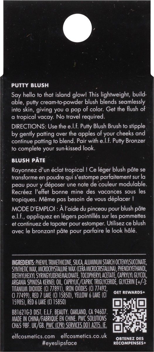 slide 12 of 12, e.l.f. Putty Blush 0.35 oz, 0.35 oz