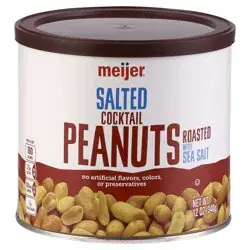 Meijer Salted Cocktail Peanuts