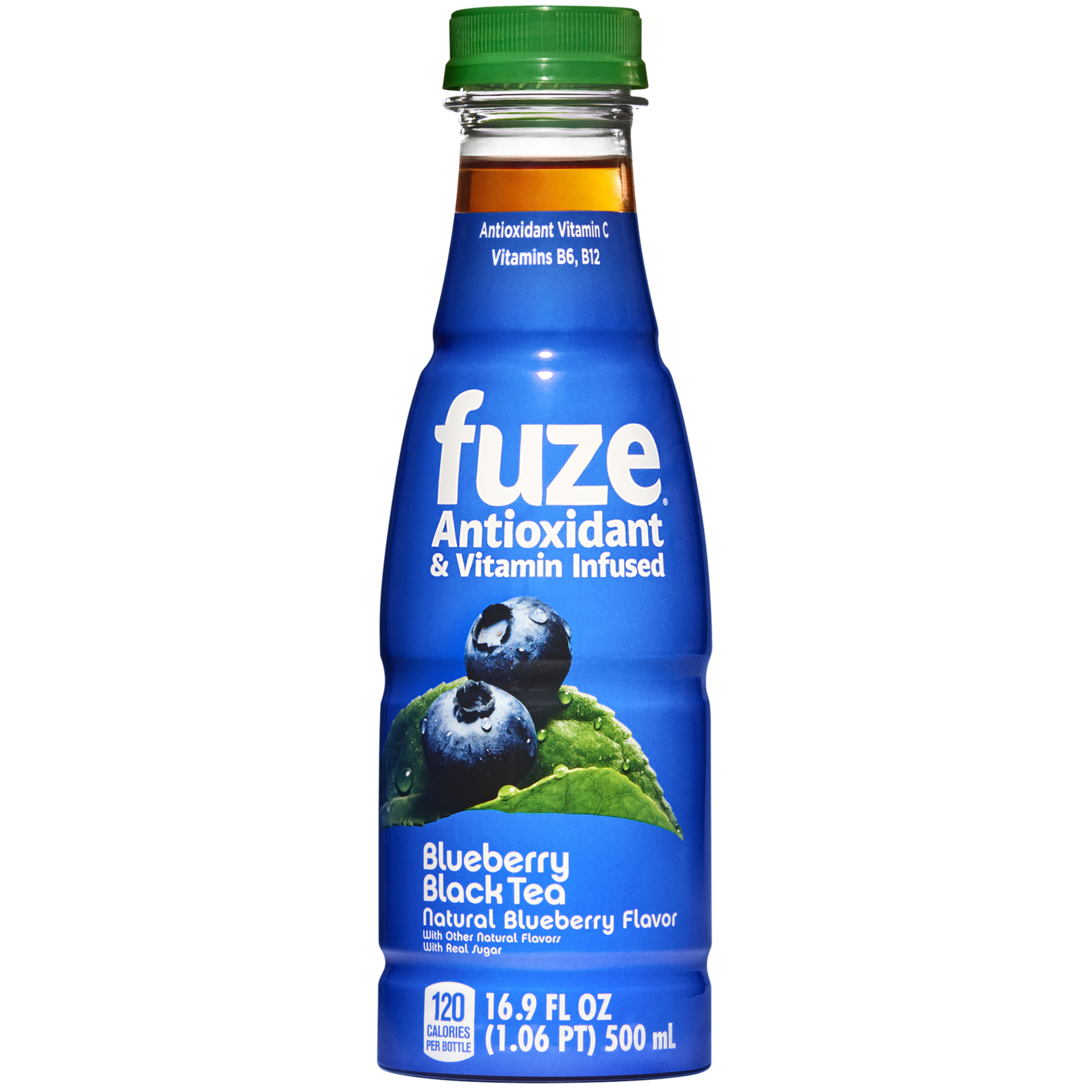 slide 1 of 1, Fuze Blueberry Black Tea Antioxident and Vitamin Infused- 16.9 fl oz, 16.9 fl oz