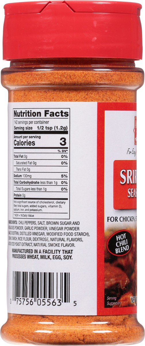 slide 5 of 11, Amazing Taste Sriracha Seasoning Shaker, 6.25 oz