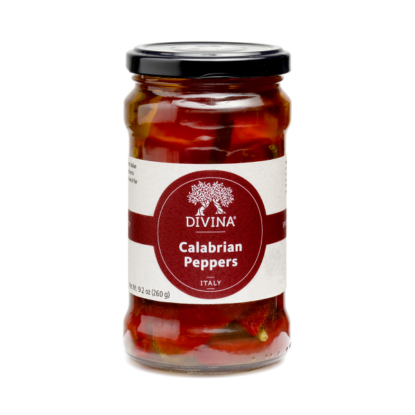 slide 1 of 1, Divina Calabrian Peppers, 6.3 oz