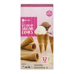 SE Grocers Ice Cream Sugar Cones- 12 ct